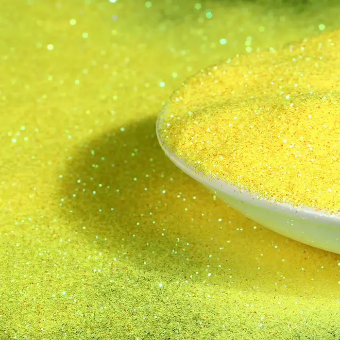 Poudre scintillante super fine pour ongles