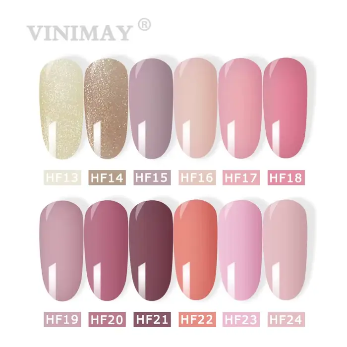 VINIMAY France Vernis à Ongles Gel Semi-Permanent UV Soak Off Gelpolish Nail Art Gel Polish Primer Manucure