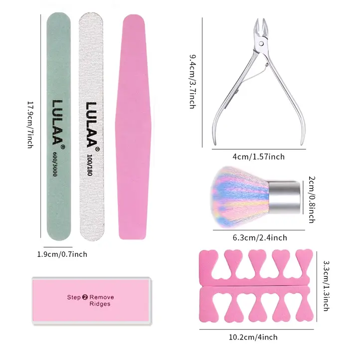 Kit d'outils professionnels pour ongles