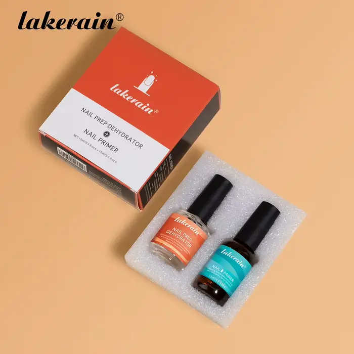 2 pièces 15ml déshydrateur de préparation des ongles Gel et apprêt sans acide adhésif déshydratant acrylique