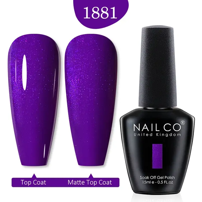 NAILCO 15ml Base en caoutchouc Semi-permanente pour vernis Gel hybride couche