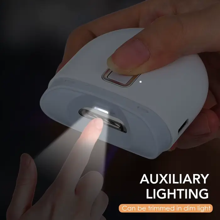 Coupe-ongles électrique automatique avec coupe-ongles léger, manucure pour soins de bébé, ciseaux po