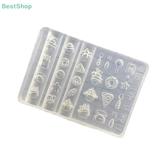 💕 Moule 3D en Silicone pour Nail Art