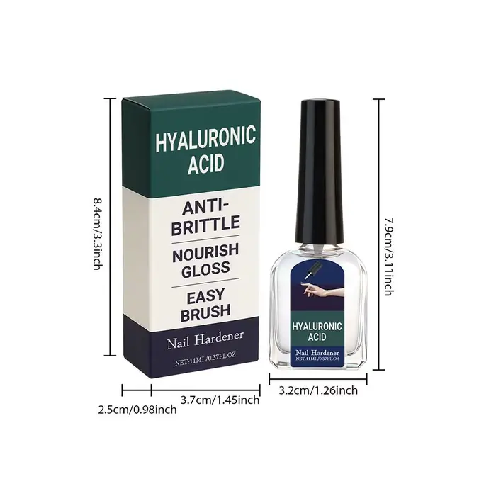 Gouttes de réparation d'ongles à l'acide hyaluronique
