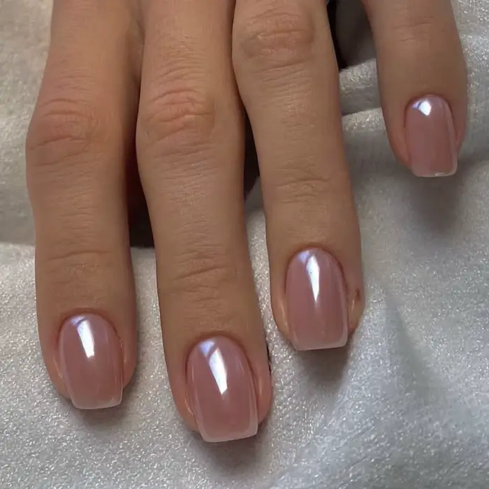 Faux ongles à paillettes Aurora N64.Short French souhaits on, faux ongles simples, couverture complète, acrylique Él, N64.Tips, 24 pièces