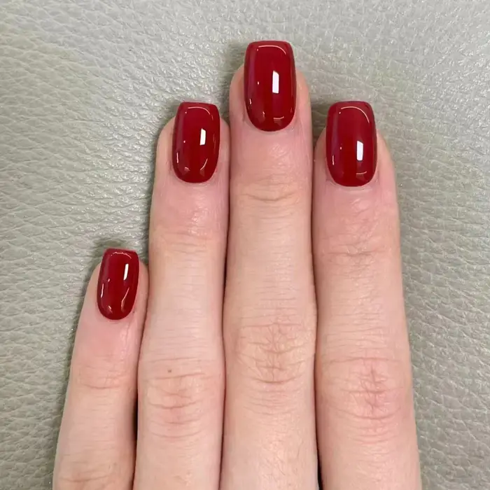 24 pièces cristal oeil de chat faux ongles avec colle court carré presse