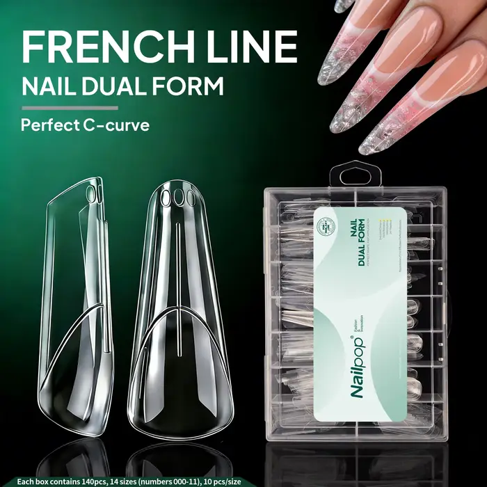 Formes Doubles Françaises Nailpop Godet Miché