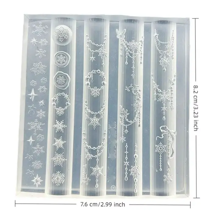 Moule de transfert 3D pour nail art