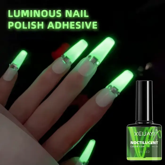 Vernis à ongles Gel Fluorescent brillant dans la nuit
