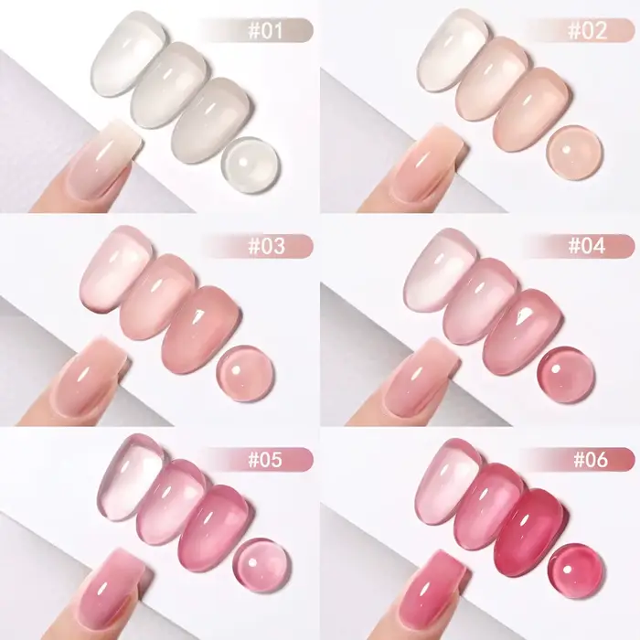 MIANEL 10ML 1-9PCS Gel clair effet blanchissant