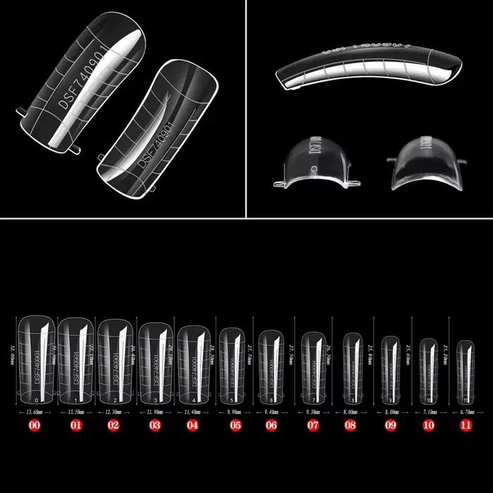 Formes d'extension d'ongles pour vernis Gel UV
