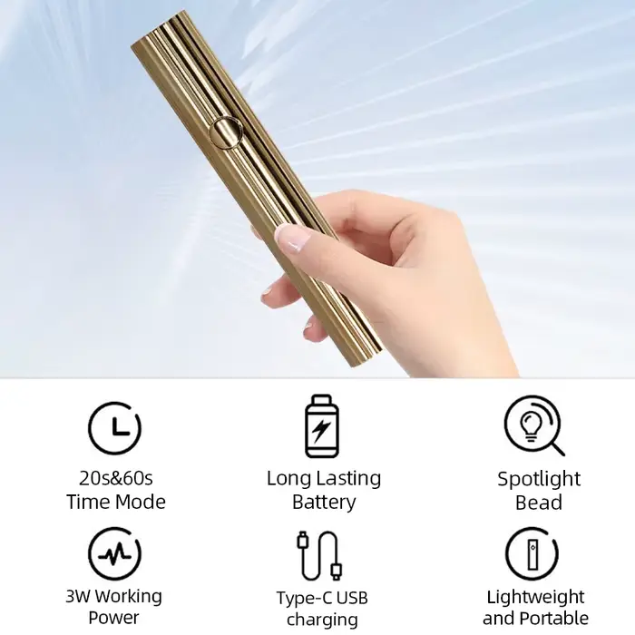 Mini sèche-ongles UV LED 3W