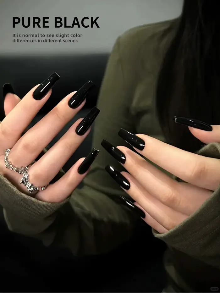 Vernis à ongles noir UV/LED 15 ml