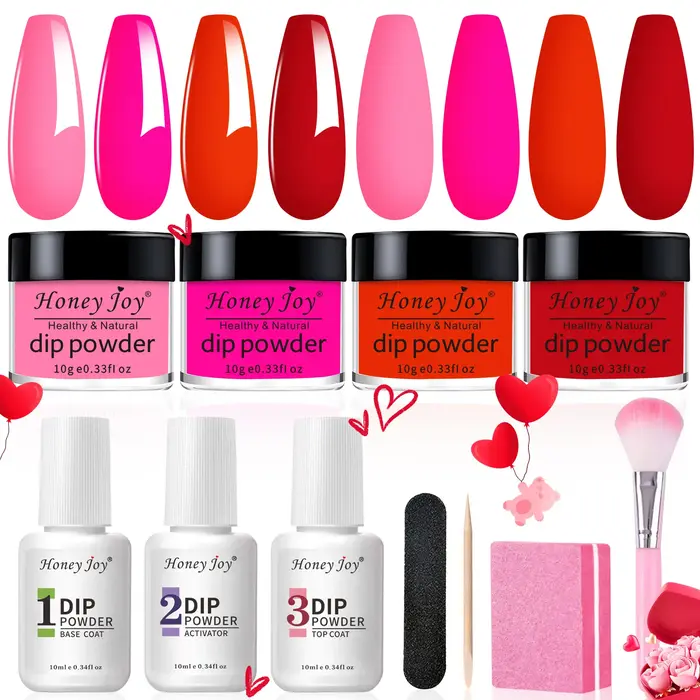 Kit de poudre à tremper pour ongles