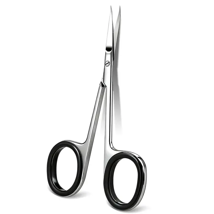 Ciseaux à cuticules en acier inoxydable