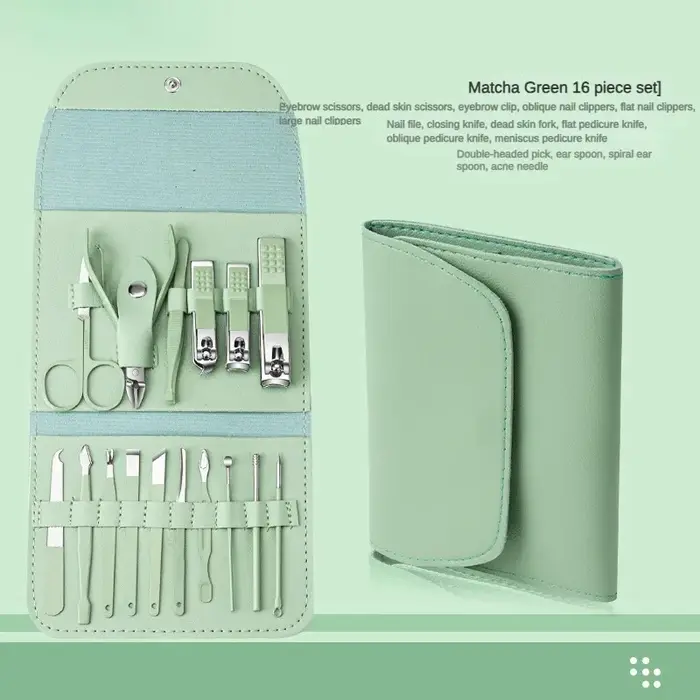 Ensemble de manucure professionnel 16 pièces