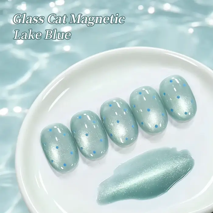 MIANEL Été 2026 Vernis à ongles gel effet œil de chat Lame de glace