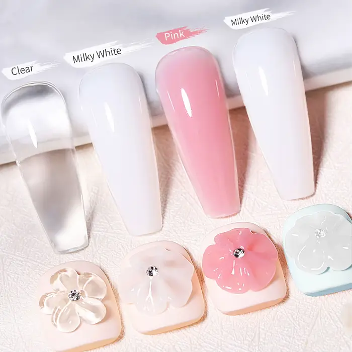 Gel d'extension rapide pour les ongles