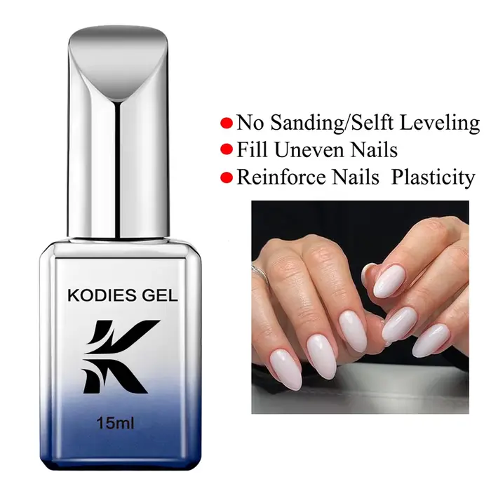 KODIES GEL-Verhéritage à Ongles Gel Blanc Laiteux