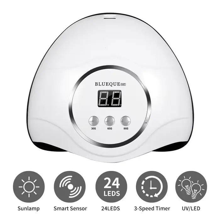 Lampe à ongles professionnelle LED manucure lampe UV sèche-ongles pour Gel UV LED Gel Machine à ongl