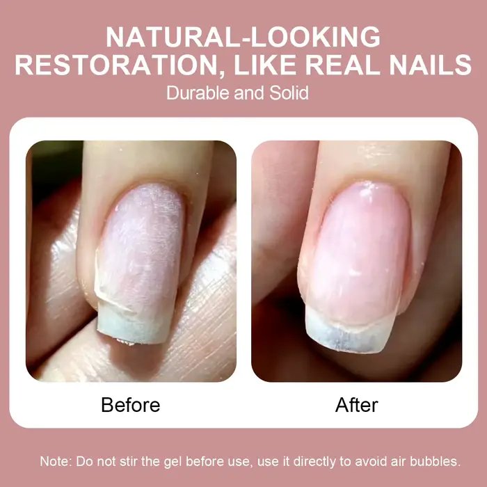 Réparation d'ongles en fibre de verre