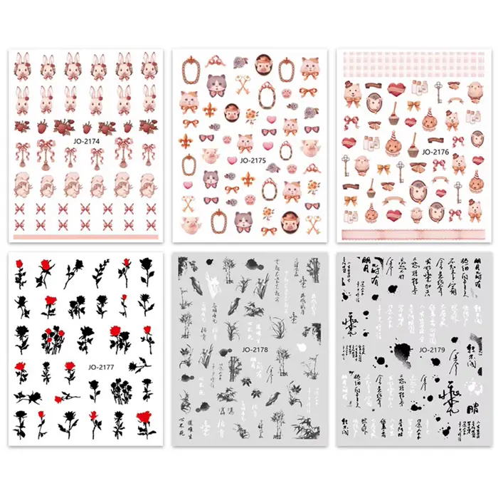 Harvey Nail Art Stickers