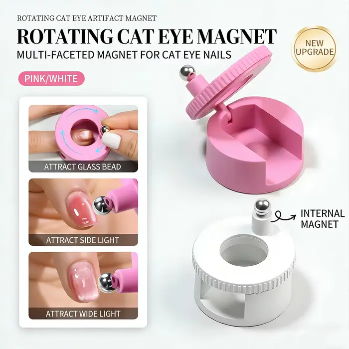 Aimants pour ongles, outil rotatif pour la manucure