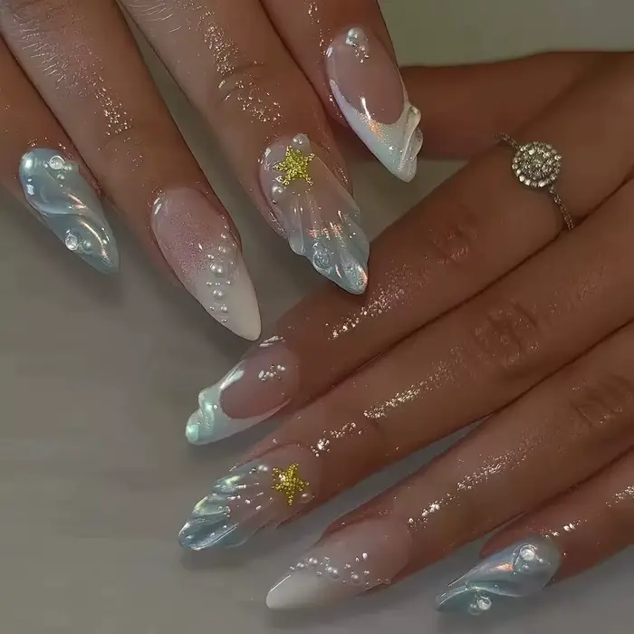 Faux ongles 3D faits main