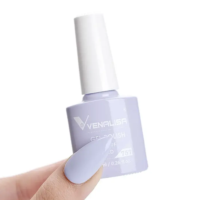 Vernis à ongles en gel Venalisa VIP3 sans HEMA, sans TPO, à retirer par trempage, UV LED, haute pigmentation, longue tenue, usage professionnel en salon, 7,5 ml