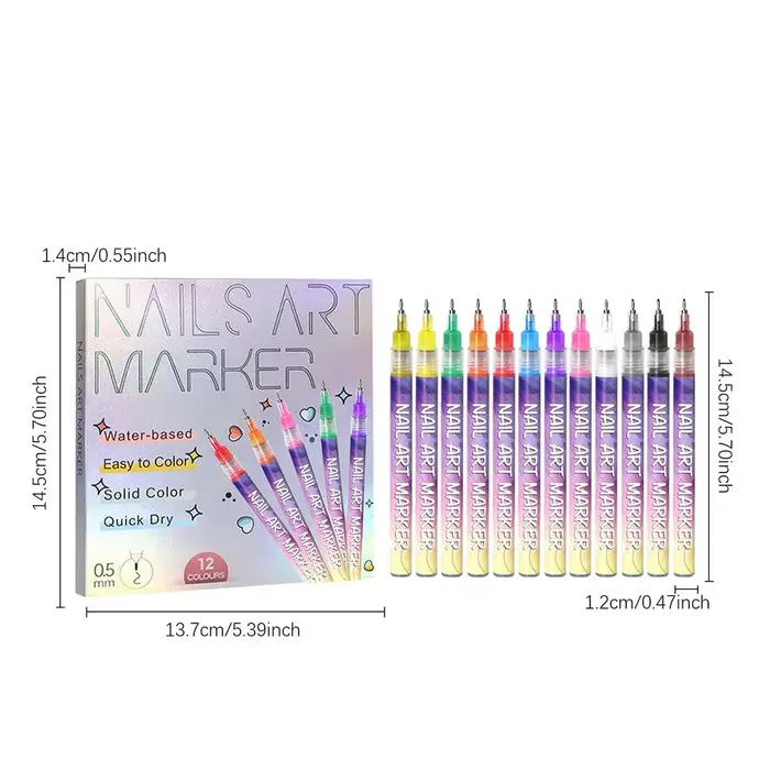 Stylo Graffiti acrylique pour ongles