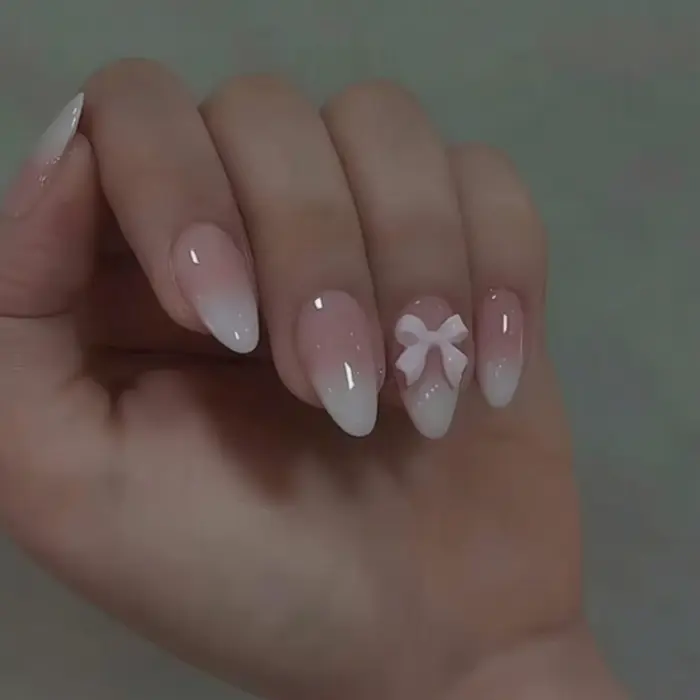 Faux ongles à pression en amande