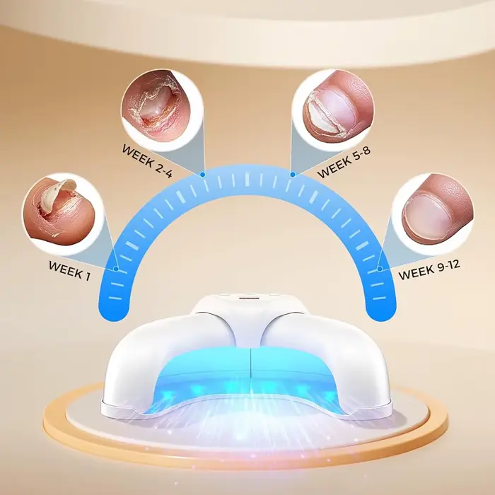 Dispositif Laser fongique pour réparation des ongles des pieds