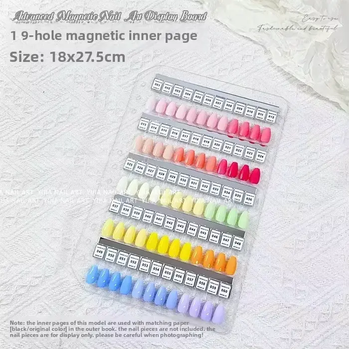 Ail – Palette de couleurs magnétiques en acrylique