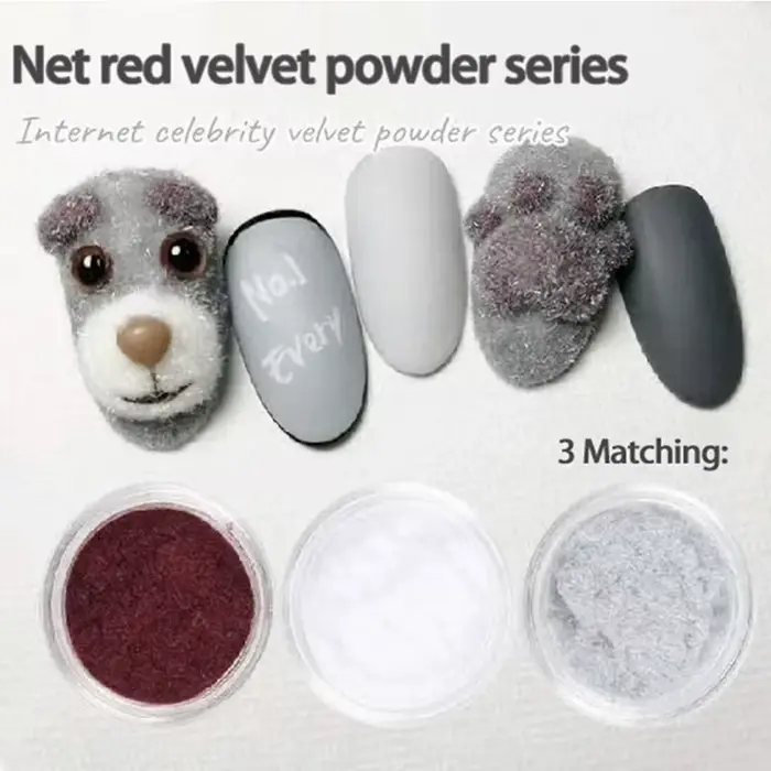 Vernis à ongles en velours à paillettes