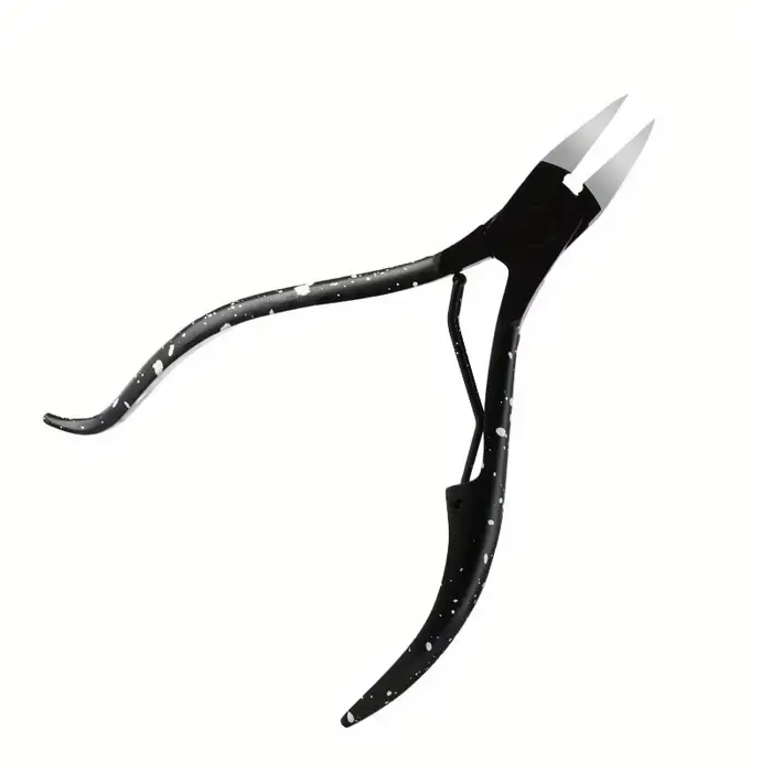 Pince à cuticules pour ongles incarnés noirs