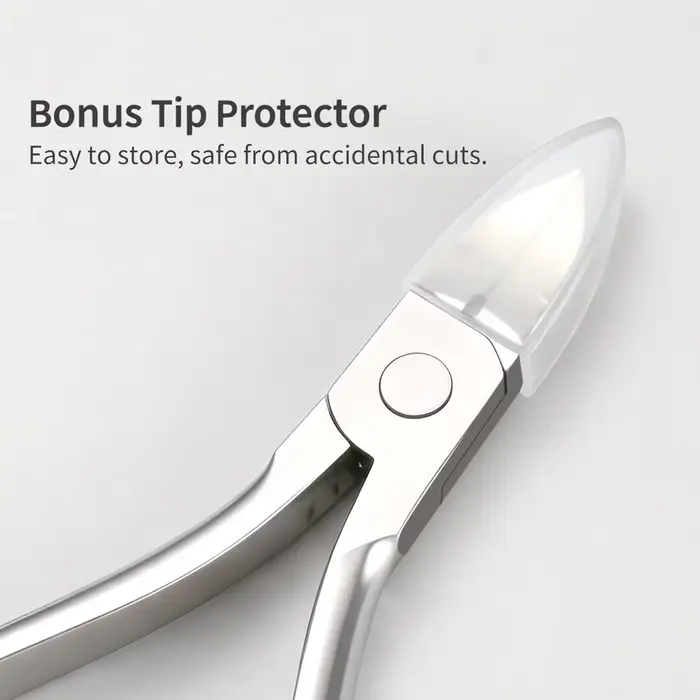 Pince à cuticules pour retirer les strass des ongles