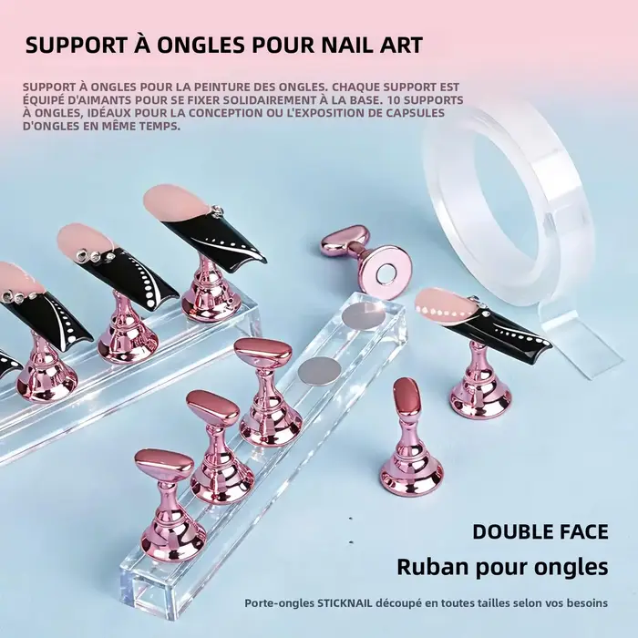 Kit de 23 outils pour nail art – Pinceaux