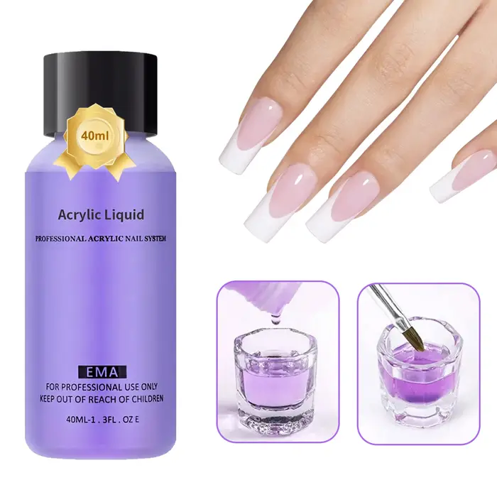 EMA – cristal monomère liquide acrylique pour ongles