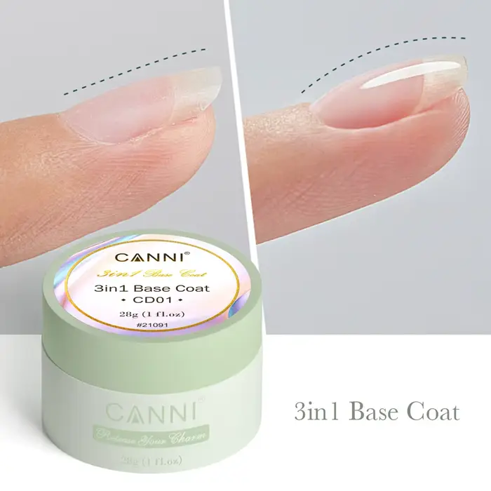 Venalisa CANNI – Gel de modelage en PVC, 3 en 1, revêtement de Base, miroir, couche de finition, Non