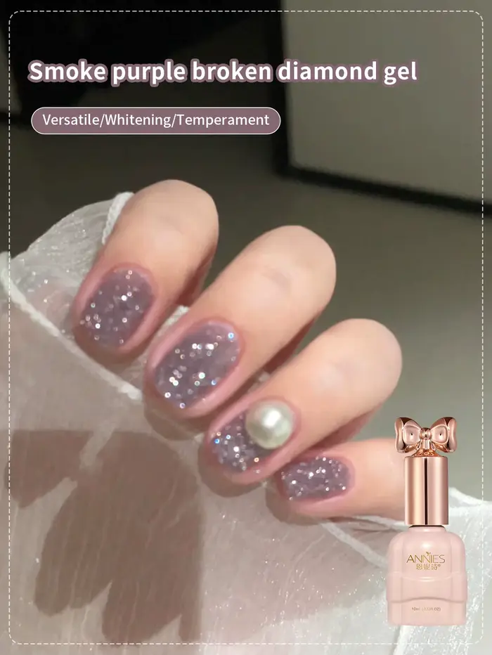 Vernis à ongles Gel diamant écrasé au jasmin
