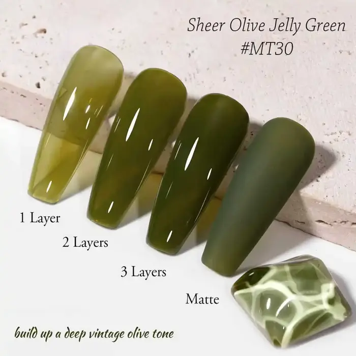 Vernis à ongles gel frais et transparent 15 ml, effet vert nude, hydratant et transparent, gel professionnel pour le soin des ongles