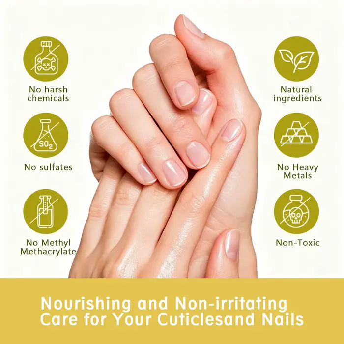 Huile nutritive pour la croissance des ongles