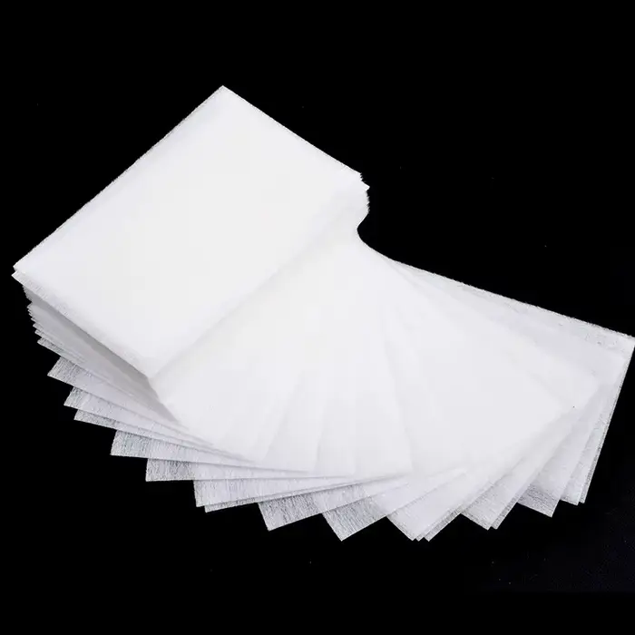 Lingettes professionnelles pour ongles, tampons 100% coton, non pelucheux, dissolvant de vernis Gel,