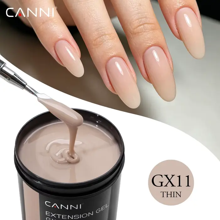 Gel de construction pour extensions d'ongles CANNI 8 oz SANS TPO