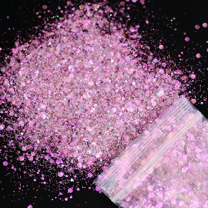 Paillettes holographiques pour ongles