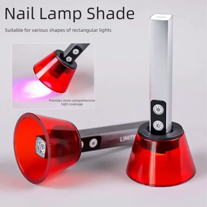 Protection Épaissie pour Lampe à Ongles Anti-Lumière Bleue Anti-Éblouissement