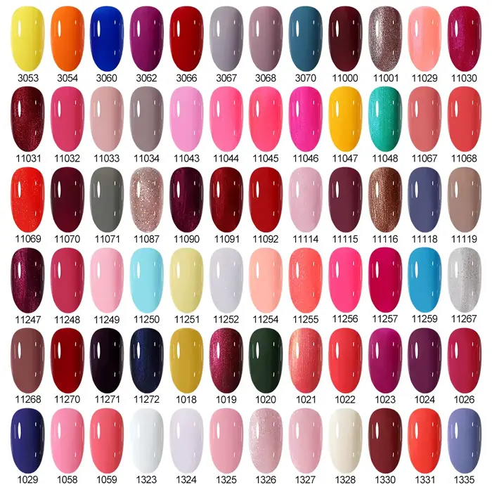 NAILCO – vernis à ongles en Gel rouge brun