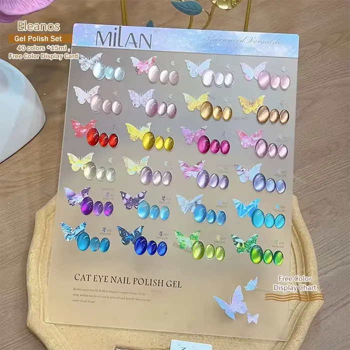 Eleanos Hema Free TPO Free Cat Eye Magnetic Gel 15ml Vernis à ongles de qualité professionnelle avec