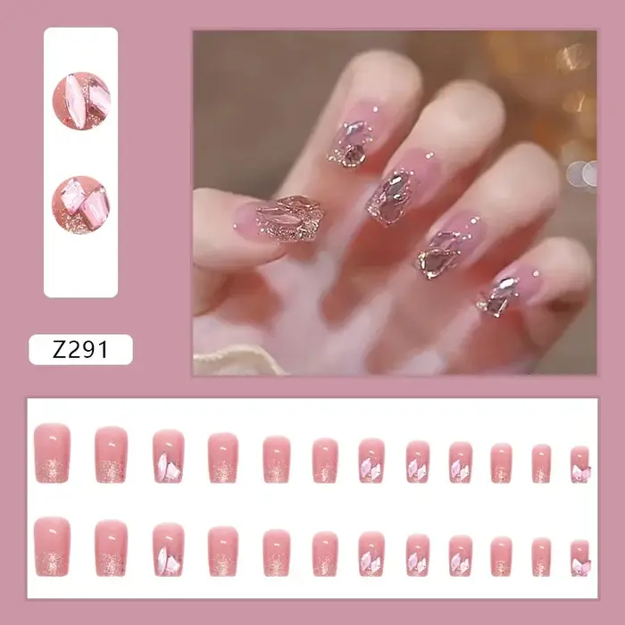 Pearl Instituts-Verhéritage à ongles rose brillant pour manucure