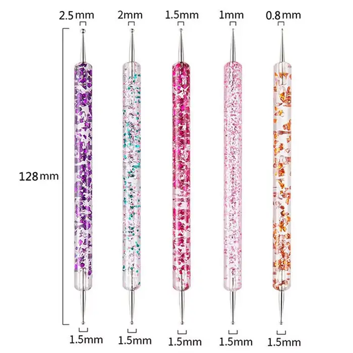 Ensemble de pinceaux pour Nail Art, fournitures professionnelles pour Gel UV acrylique, dessin, poin